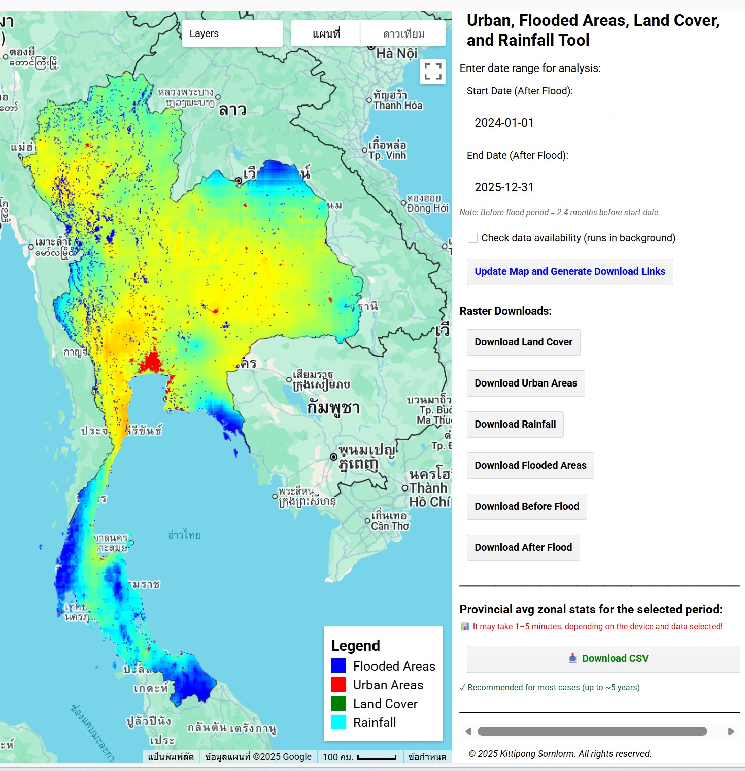 Rainfall & Flood
